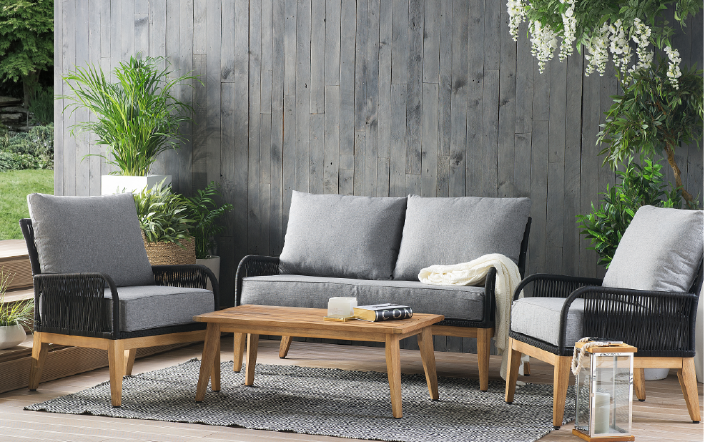 ACAMP Lounge Set Mykonos 4-tlg.